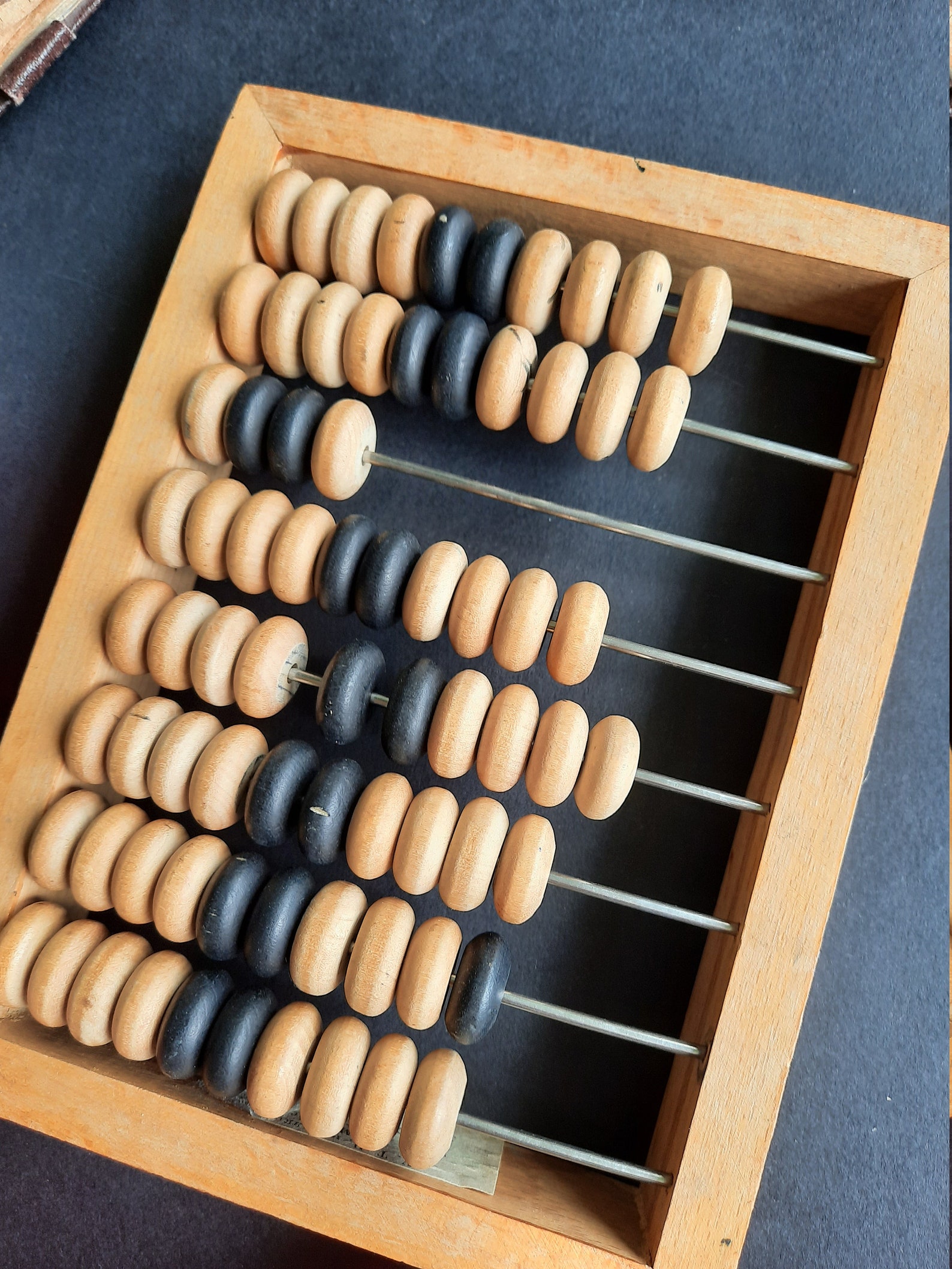 Vintage abacus from USSR Wooden abacus Old russian abacus Etsy