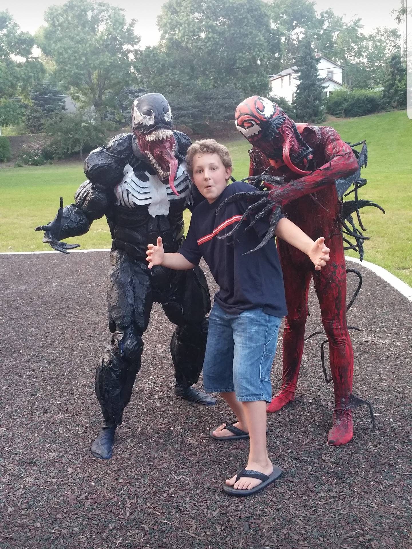 Venom or Carnage Cosplay Costumesfree SHIPPING Etsy