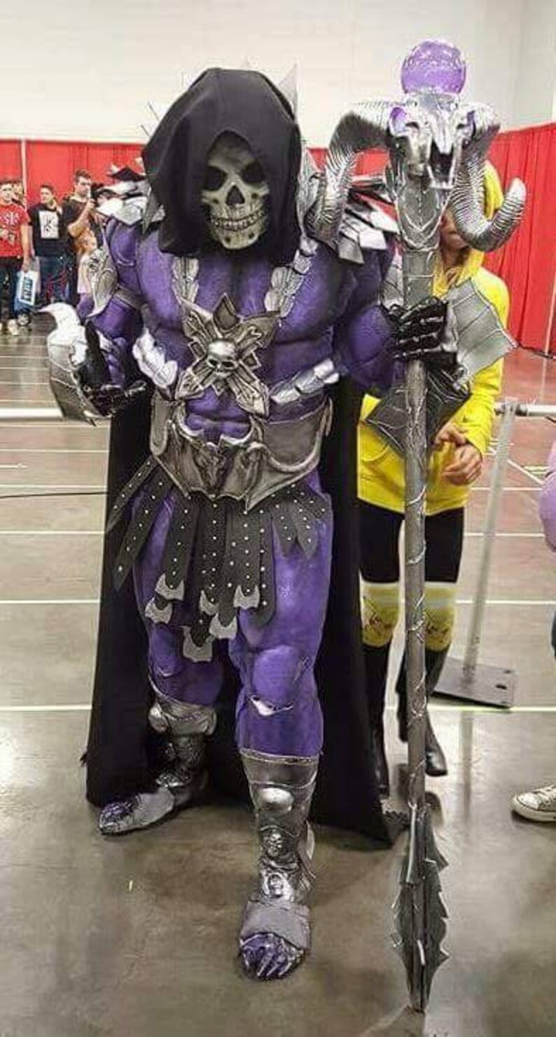 Skeletor Cosplay Costume Etsy