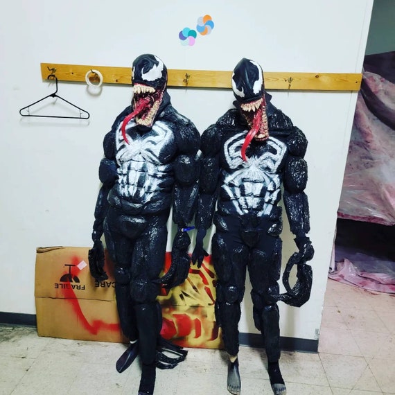 Maschera In Lattice Venom Cosplay, Taglia Unica, Per Halloween, Nuova Senza Etichette - Foto 1