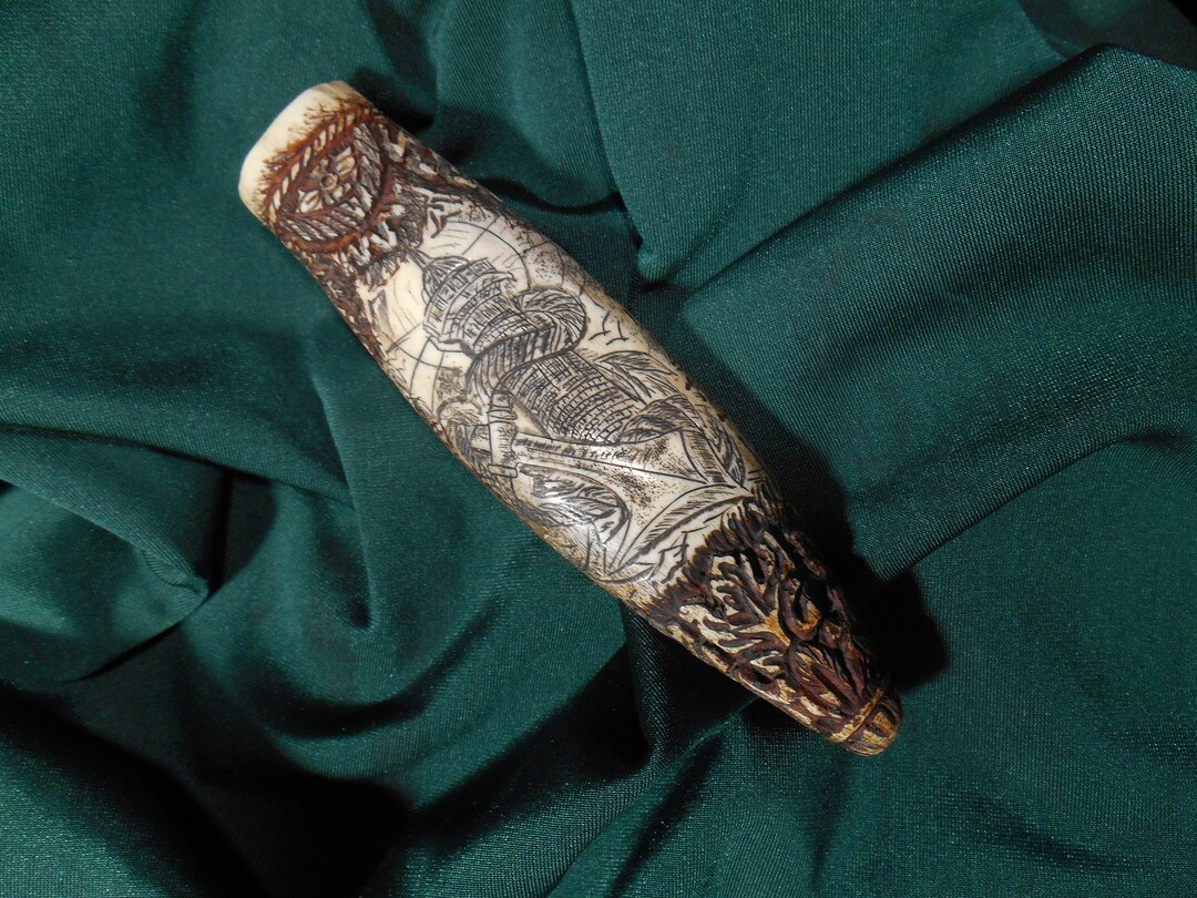 Carved Handle for a Knife.handle for a Cane Handmade. Etsy