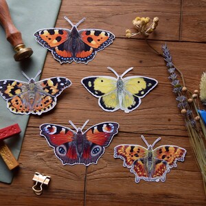 Mariposas // Juego de pegatinas