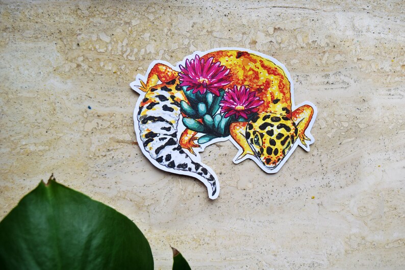 Exotic Reptiles // Sticker Set Etsy