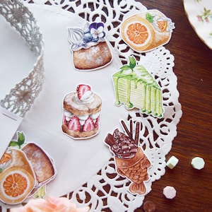 Doces Guloseimas // Conjunto de Adesivos
