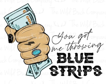 Blue Strips PNG Download