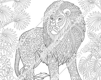 Jungle Cat Coloring Pages | Super Duper Coloring