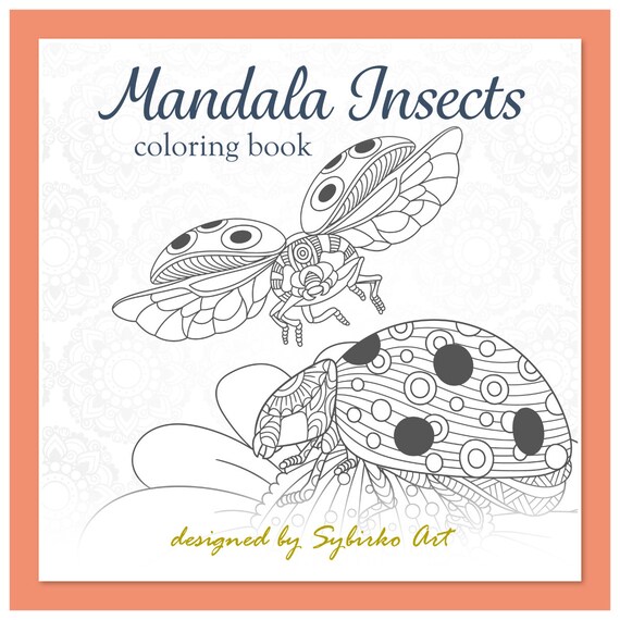 Adult Coloring Pages Insects