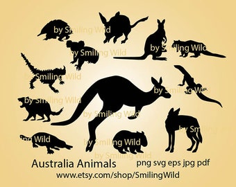 Download Australia Animal Svg Etsy