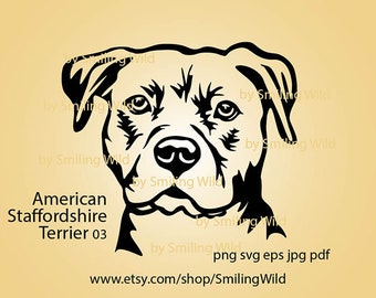 Free Free 146 Staffordshire Bull Terrier Svg SVG PNG EPS DXF File