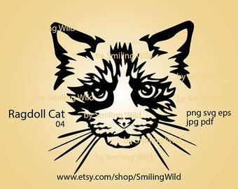 Download Ragdoll Svg Etsy PSD Mockup Templates