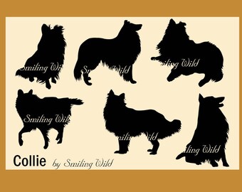 Download Border Collie svg border colly silhouette cliart Puppy ...