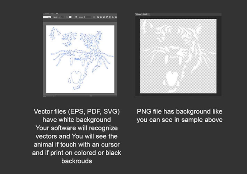 Tiger svg portrait White Print on Black roaring angry tiger in the night vector grapic art artwork digital design cut file cuttable cut file