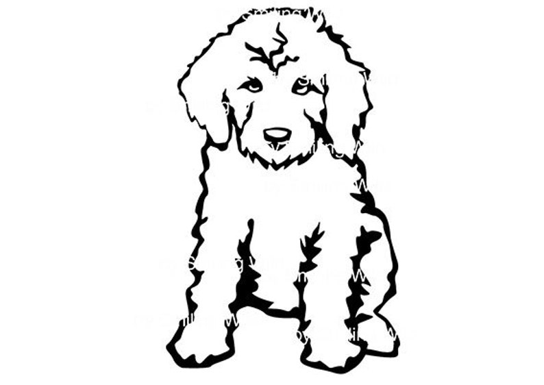 Goldendoodle Svg Dog Cut File Cuttable Clipart for Cricut - Etsy
