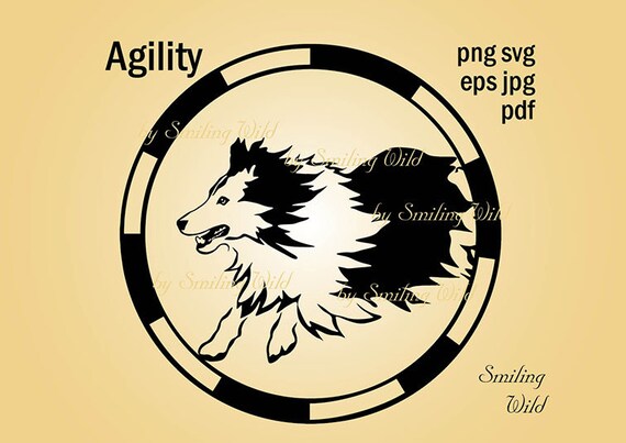 Download Dog Sport Svg Sheltie Agility Hoop Vector Graphic Art Png Eps Etsy Yellowimages Mockups