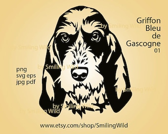 Art Chien Griffon Etsy
