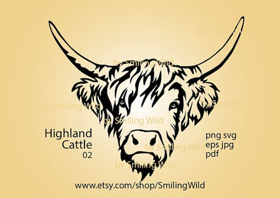 Free Free Highland Cattle Svg 575 SVG PNG EPS DXF File