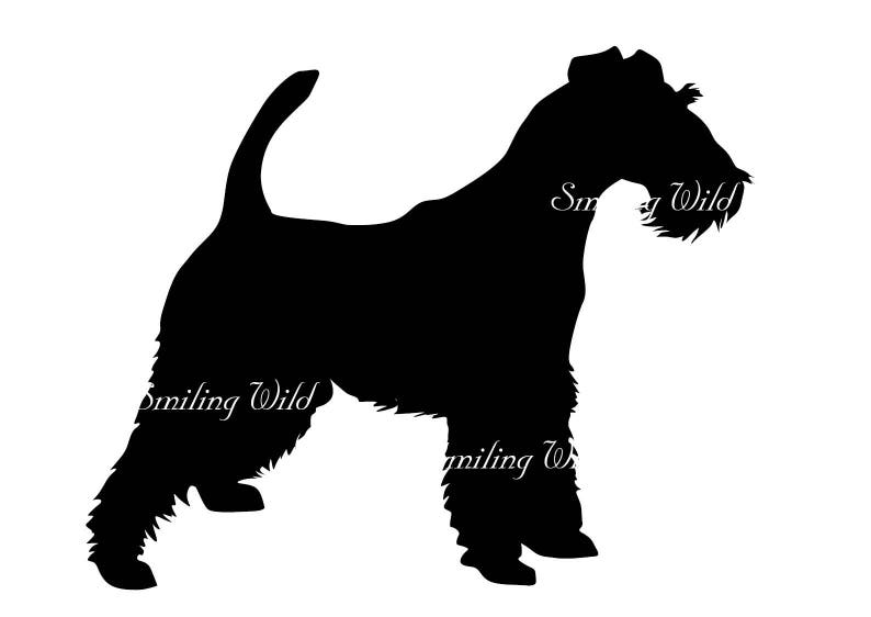 Fox Terrier svg silhouette png clipart cutout file vector | Etsy
