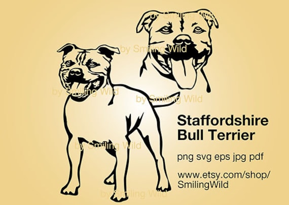 Free Free 198 Staffordshire Bull Terrier Svg SVG PNG EPS DXF File