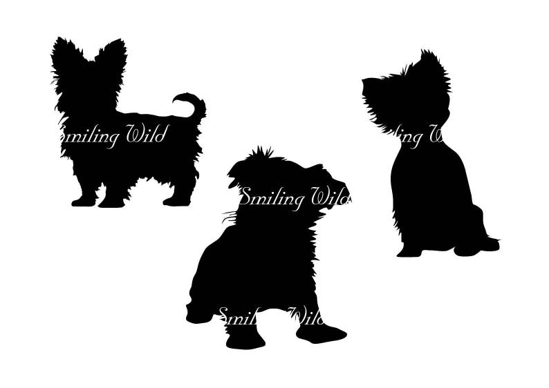 Download Clip Art Yorkshire Terrier Svg Yorkie Silhouette Cut File Yorkshire Terrier Clip Art Commercial Instant Download Vector Graphic Art Dog Printable Art Collectibles