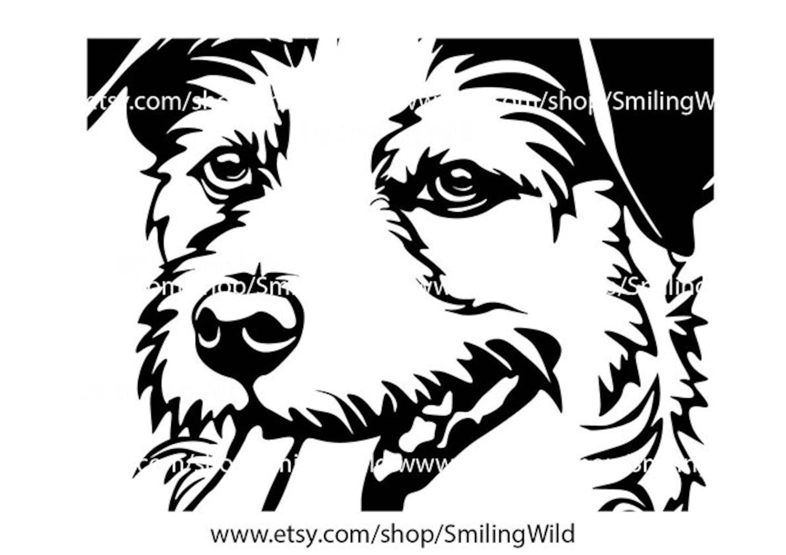 Parson Russell Terrier Svg Wire Haired Vector Graphic Art Cut - Etsy