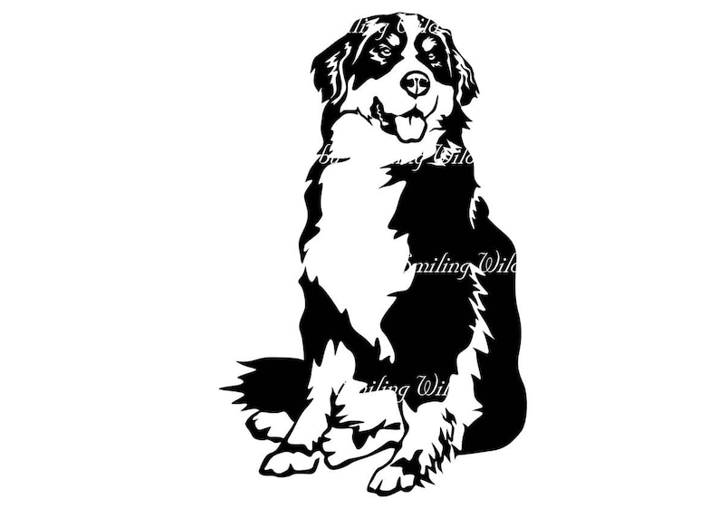 Free Free 111 Bernese Mountain Dog Svg SVG PNG EPS DXF File