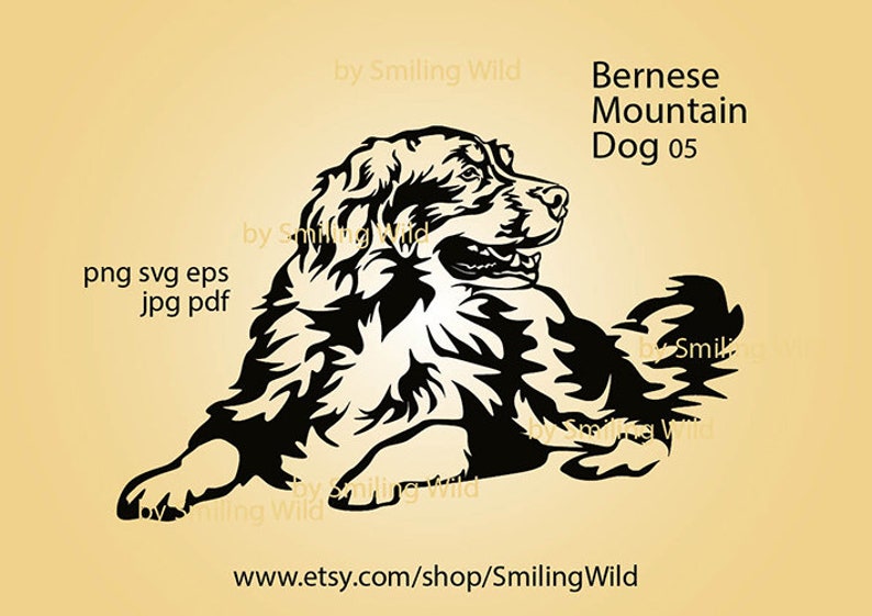 Free Free 111 Bernese Mountain Dog Svg SVG PNG EPS DXF File