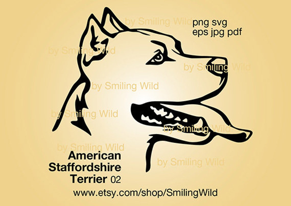 Free Free American Staffordshire Terrier Svg 20 SVG PNG EPS DXF File