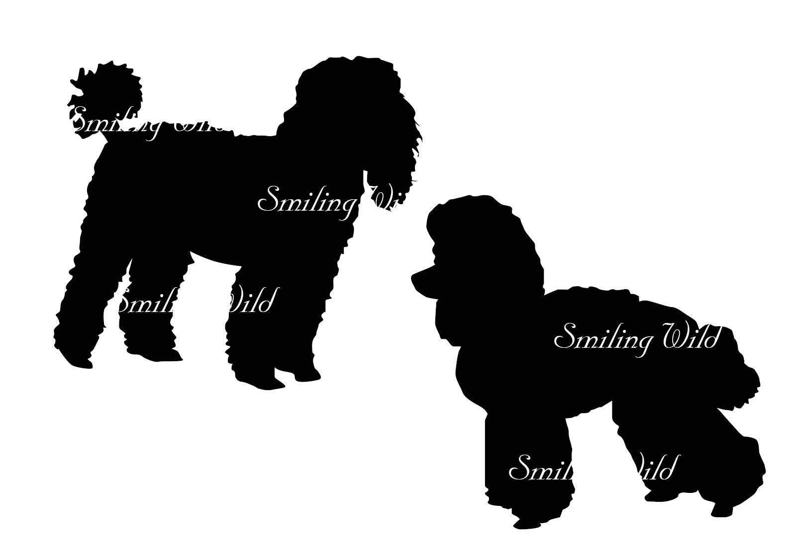 Download Poodle svg silhouette dog clipart cut out vector graphic ...