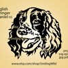 Cockapoo Svg Vector Art Portrait, Cockapoodle Clipart Cuttable ...