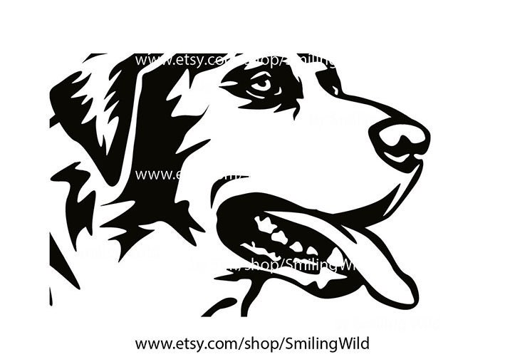 Catahoula Leopard Dog svg portrait laser cut file Catahoula | Etsy