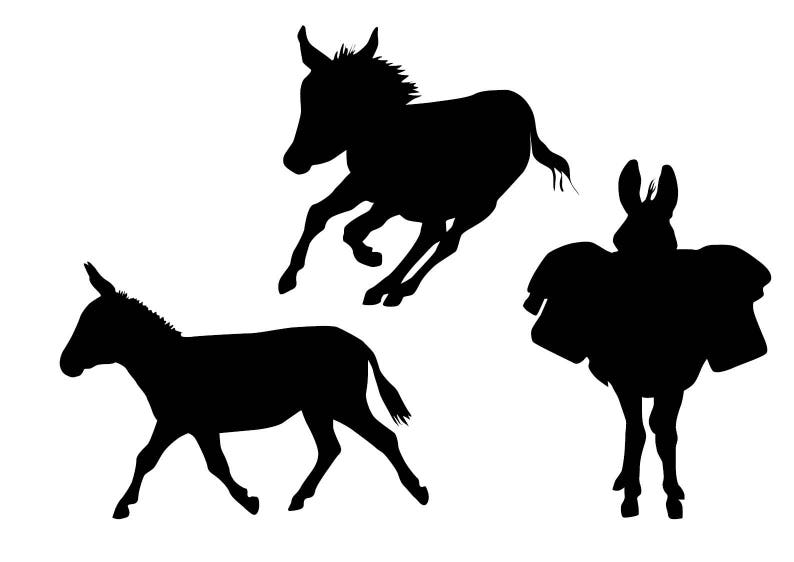 Download Donkey goat svg silhouette clipart farm animal printable ...