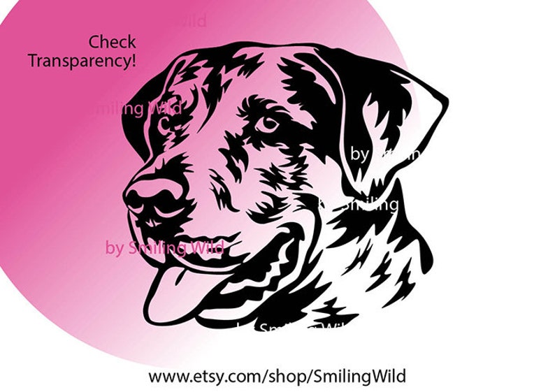Catahoula Svg Leopard Dog Vector Head Portrait Graphic Art - Etsy