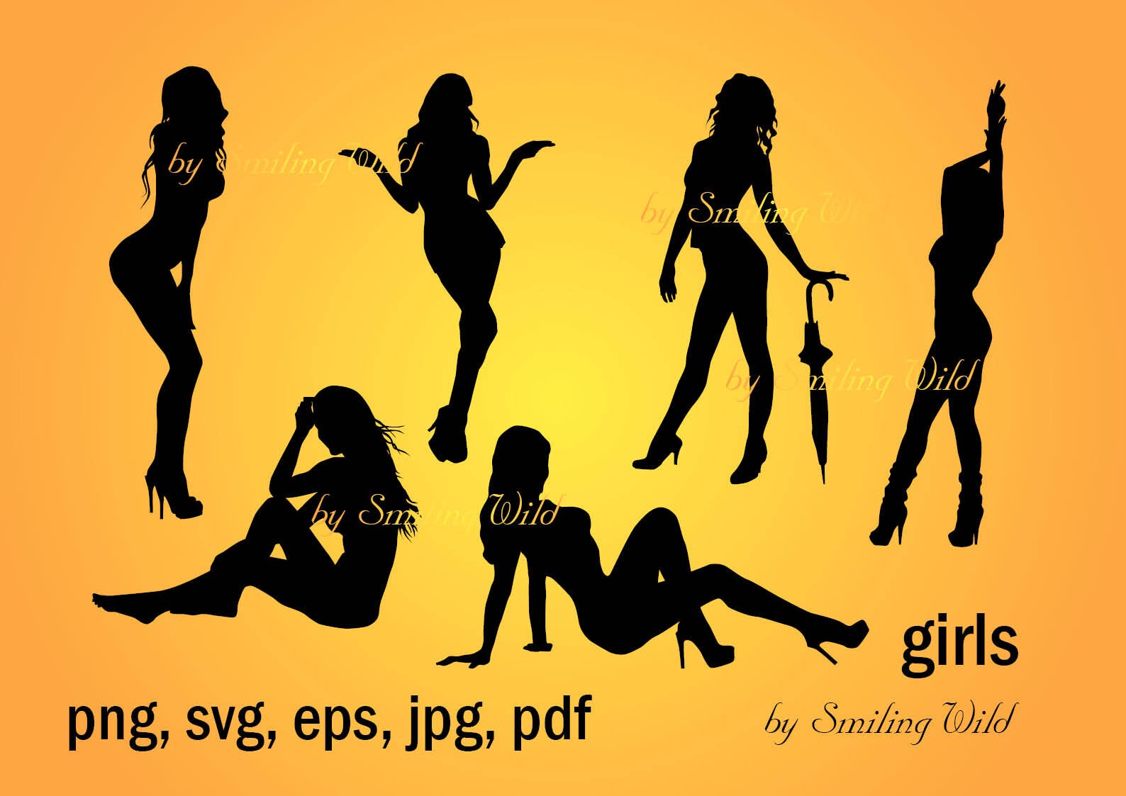Download girl silhouette stripper svg sexy woman ambrela printable ...