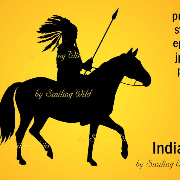 Indian Horse Etsy
