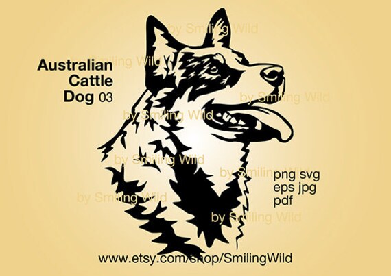 Download Australian Cattle Dog 03 Svg Logo Portrait Vector Graphic Etsy 3D SVG Files Ideas | SVG, Paper Crafts, SVG File