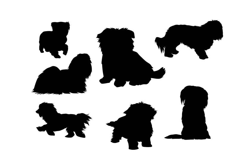 Download Maltese silhouette svg png vector graohic art maltese dog ...