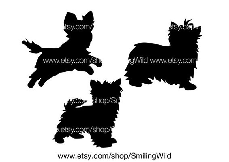 Download Clip Art Art Collectibles 02 Svg Clipart Yorkie Vector Graphic Art Dog Silhouette Printable Cricut Cut File Yorkshire Terrier Digital Design Png Yorkshire Terrier