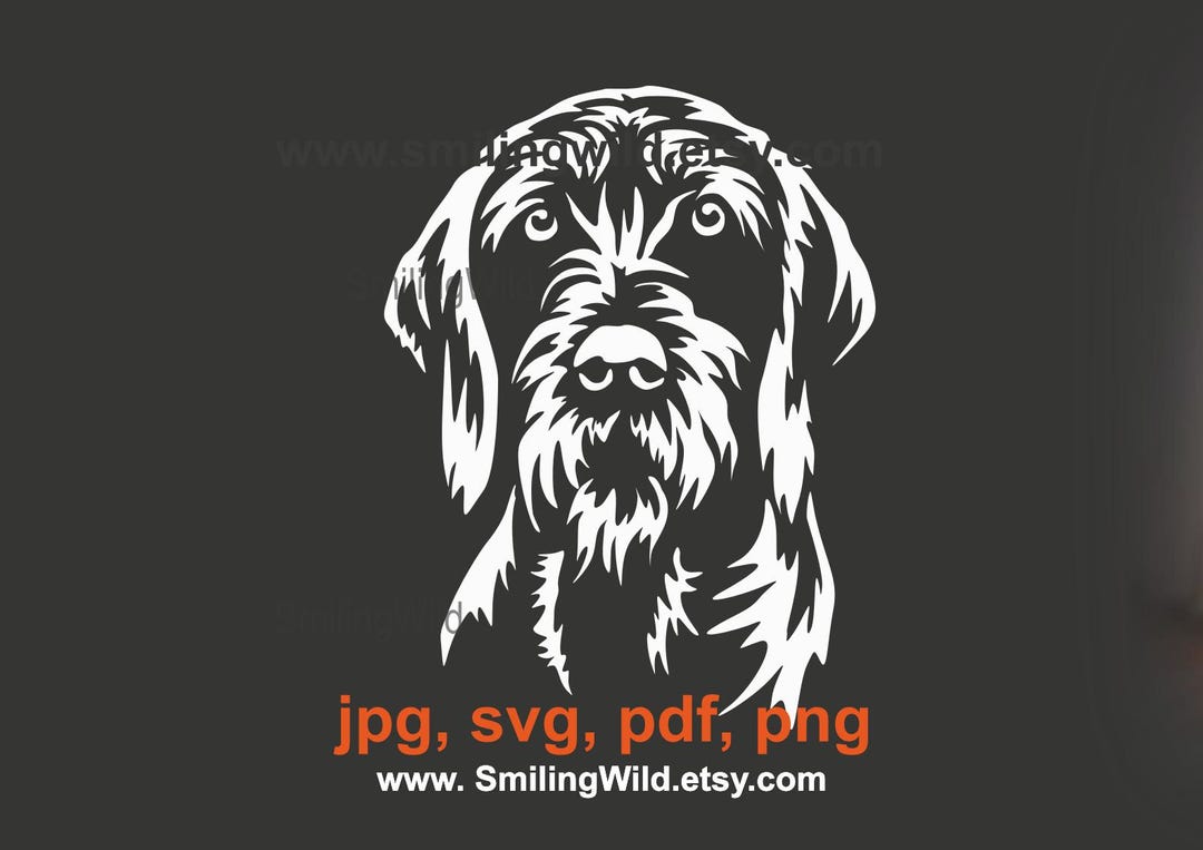 Pudelpointer Dog Svg Cuttble Clip Art Design of Hunting Dogs - Etsy