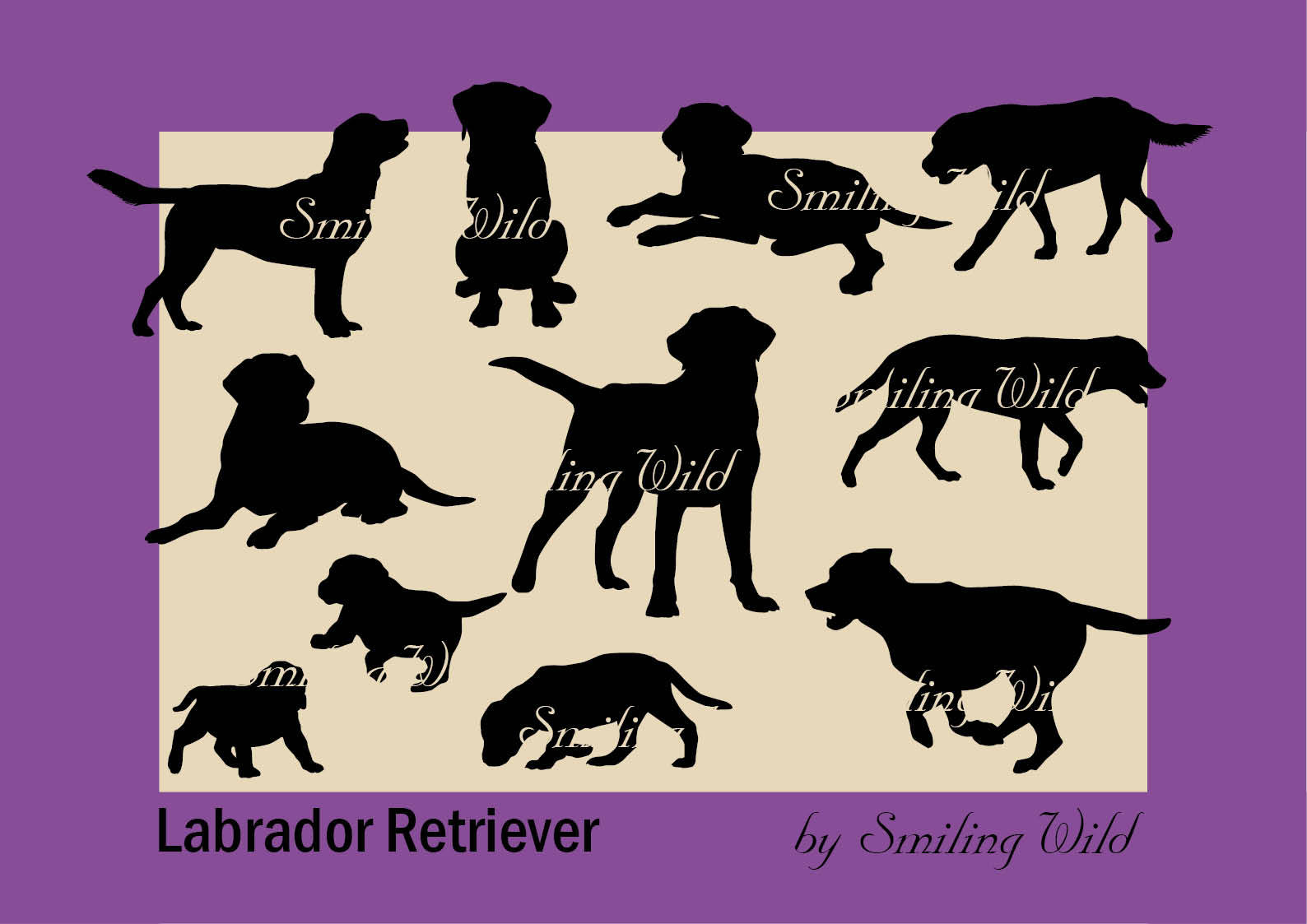 Download Labrador Retriever silhouette svg dog clipart labrador ...
