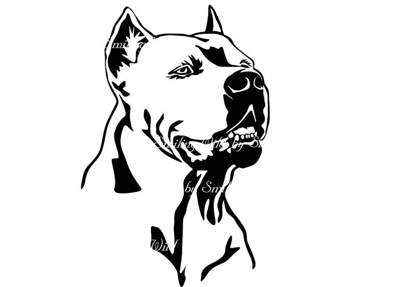 Dogo Argentino svg clipart vector graphic art Dogo Argentino artwork instant download cutout cuttable dog lovers printable gift
