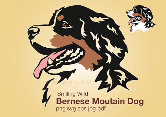 Free Free 287 Bernese Mountain Dog Svg SVG PNG EPS DXF File