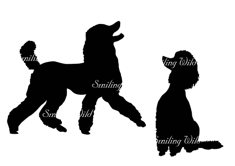 Download Poodle svg silhouette dog clipart cut out vector graphic ...