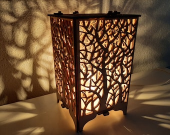 Arbor Wood Table Lamp