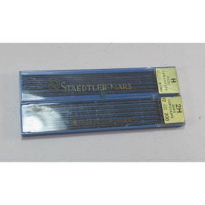 Pencil Lead Refills Staedtler Mars 2H H Mechanical 54413