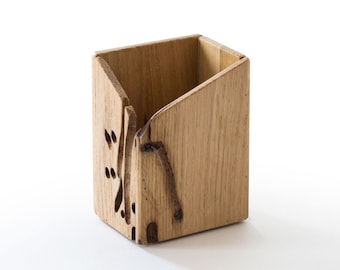 Wooden Desk Penholder | Office Accessories | Venice Souvenirs