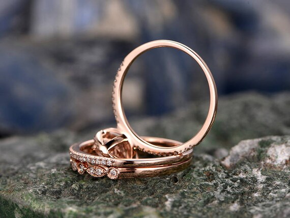 10k Rose Gold Infinity Ring - High Polish Promise Ring, Wedding Band, Or Anniversary Gift For Her - View #6