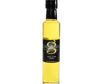 White Truffle Infused Extra Virgin Olive Oil 8.5oz, 250ml