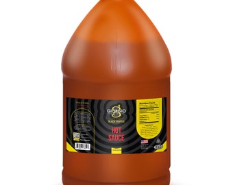 Black Truffle Hot Sauce 1 Gallon / 3.78 Liter