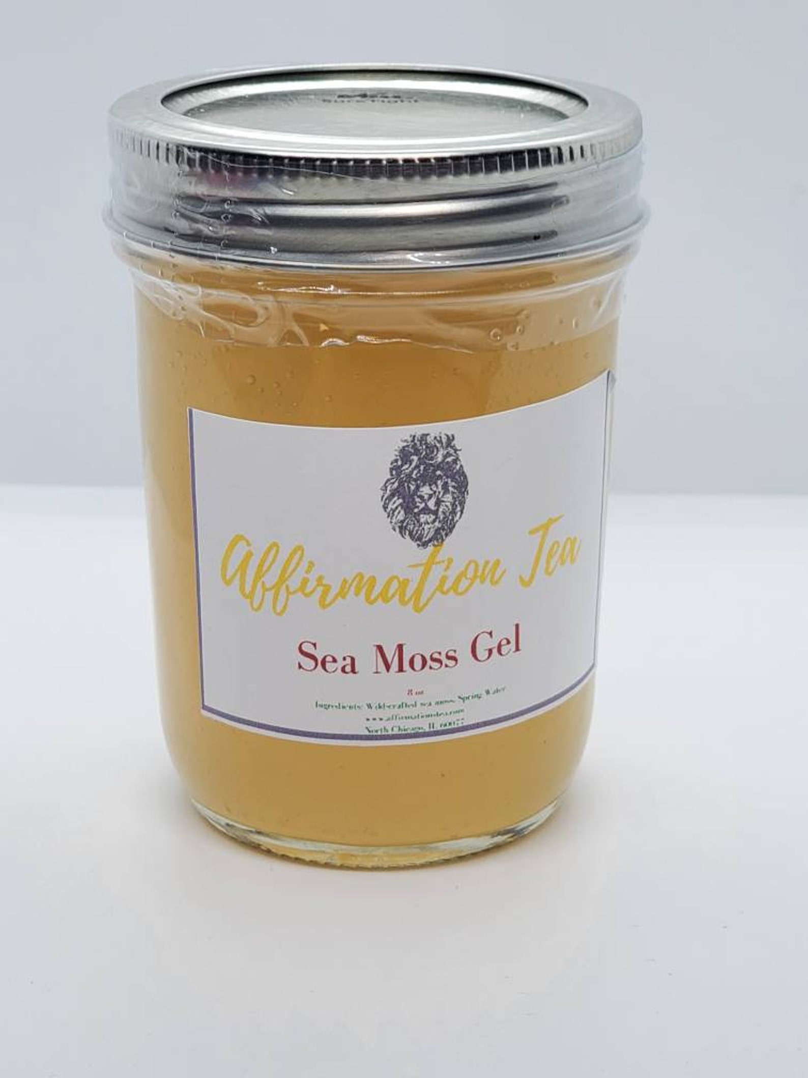 Sea Moss Gel Dr. Sebi Inspired Wild Crafted 8 Oz 92 Minerals Etsy