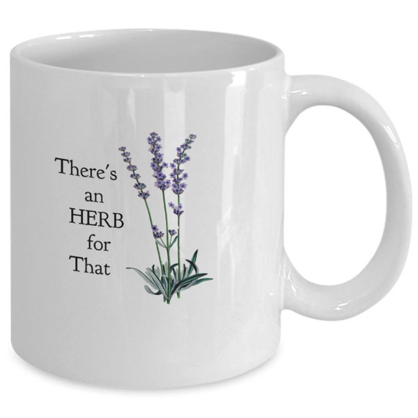 Herbalist Gift, Herbal Mug, Plant Medicine, Herbal Tea